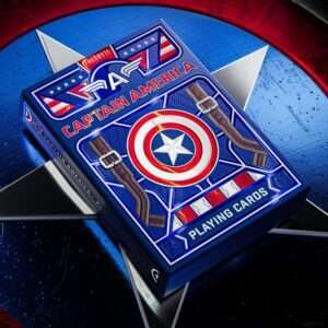 Captain America Playing Cards Patriotic Design Theory11