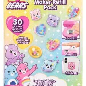 Care Bears 3D Sticker Maker Refills Paladone Products