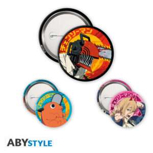 CHAINSAW MAN - Badge Pack - Denji, Devil, Pochita