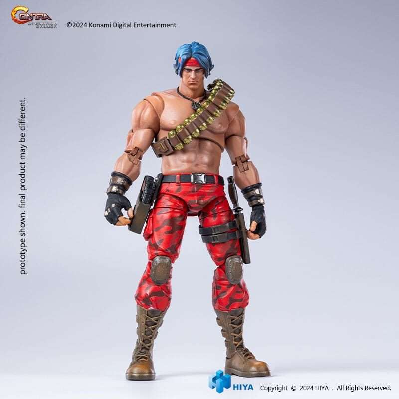 Contra: Operation Galuga Exquisite Basic Action Figura Lance Bean 16 Cm Hiya Toys