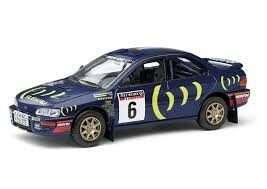 Corgi VA12106 SUBARU IMPREZA 555 RAC '95 1/43 Modellino