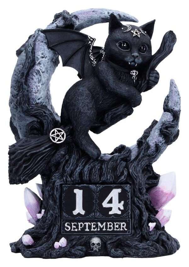 Cult Cuties Perpetual Calendar Malpuss 16 Cm Nemesis Now
