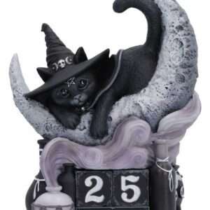 Cult Cuties Perpetual Calendar Purrah 16 Cm Nemesis Now