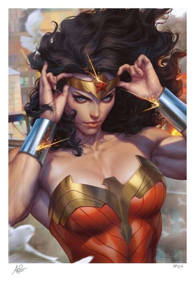 DC Comics Art Print Wonder Woman -1 (2023) 61 X 46 Cm - Unframed Sideshow Collectibles