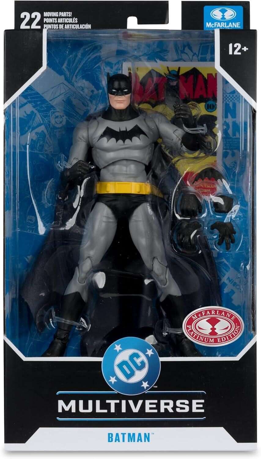 Dc Multiverse: Batman 1 Red Platinum Action Figure 18 cm - Mcfarlane Toys