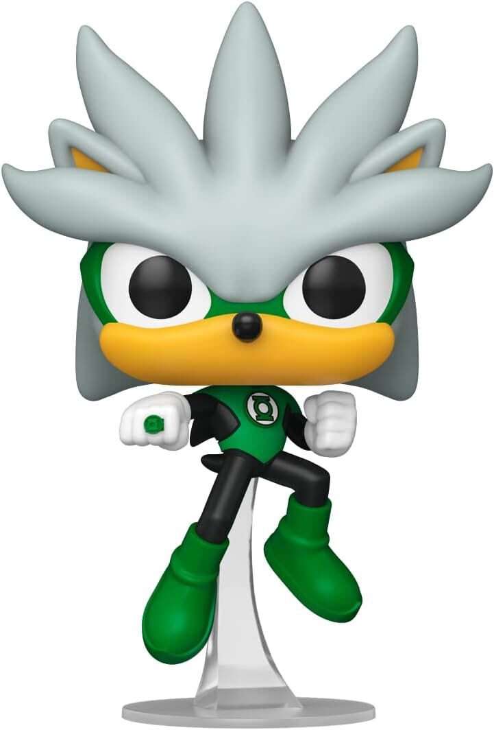 Dc's Justice League E Sonic The Hedgehog Pop! Movies Vinile Figures Silver/gl 9 Cm Funko