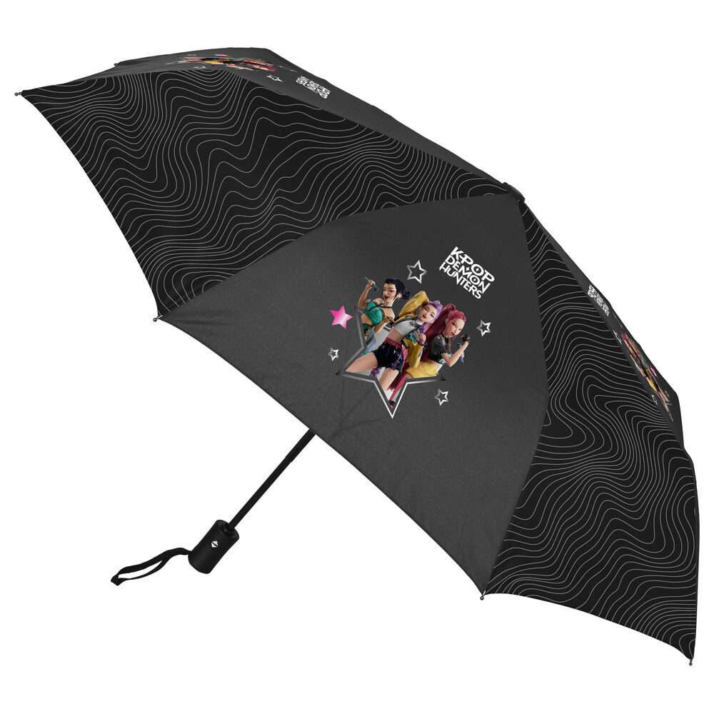 Demon Hunters Kpop Energy automatic folding umbrella Safta