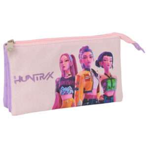Demon Hunters Kpop Iconic triple pencil case Safta