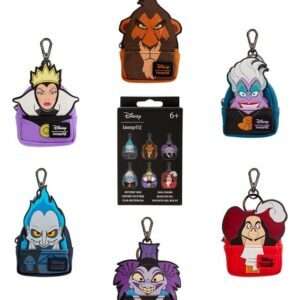 Disney By Loungefly Portachiavis Mini Zaino Villains Blind Box Loungefly