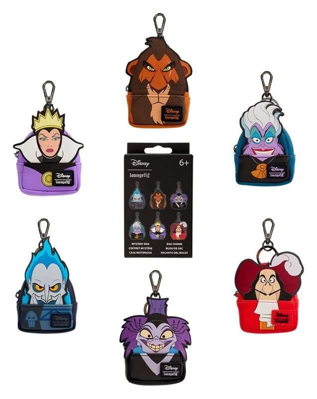 Disney By Loungefly Portachiavis Mini Zaino Villains Blind Box Loungefly