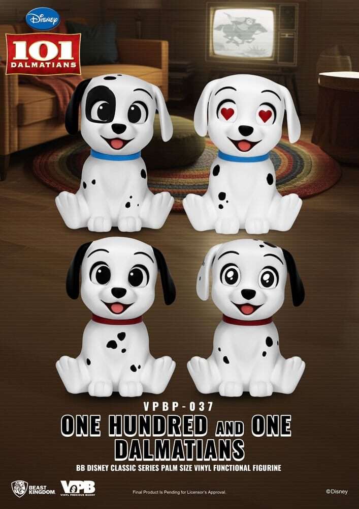 Disney: Classic Piggy Vinile Bank One Hundred E One Dalmatians (4) 12 Cm Beast Kingdom Toys
