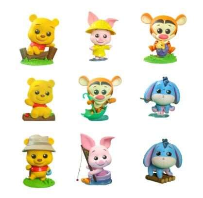 Disney Cosbi Mini Figures Winnie The Pooh 8 Cm Blind Box YuMe Toys