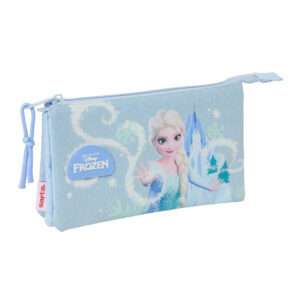 Disney Frozen triple pencil case Safta