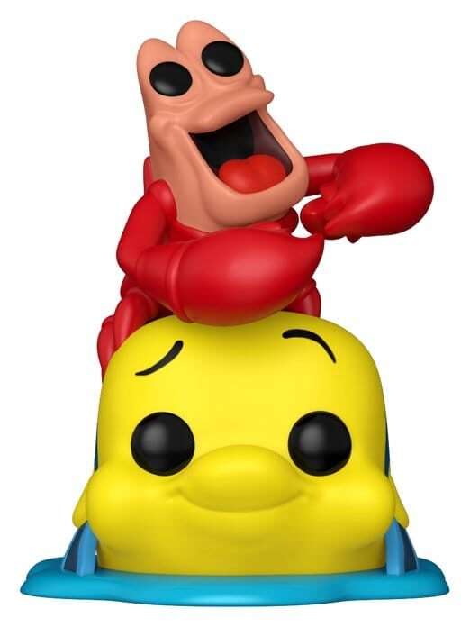 Disney Pop! Vinile Figura : Tlm S3- Sebastian & Flounder 9 Cm Funko