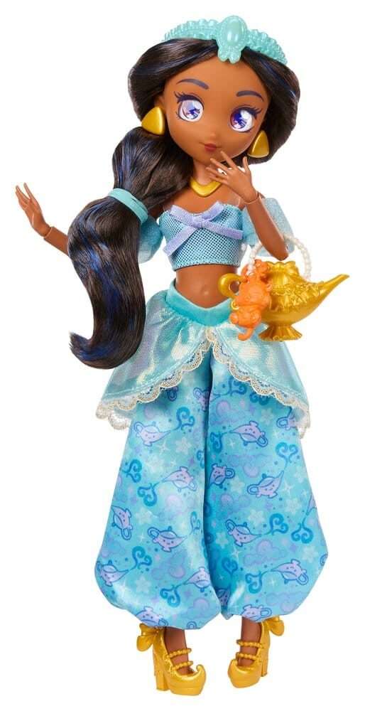Disney Princess Doll Manga Jasmine 22 Cm Mattel