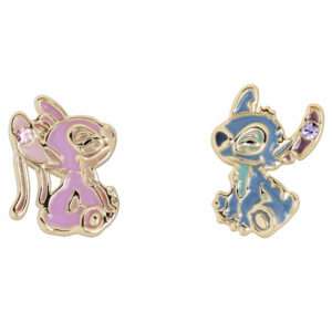 Disney Stitch & Angel Sterling Silver Orecchini Peers Hardy