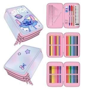 Disney Stitch Astuccio Triplo Cerdà