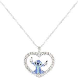 Disney Stitch Heart Collana Peers Hardy