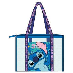 Disney Stitch Mesh Borsa Da Spiaggia Disney 41x39x19 Cm