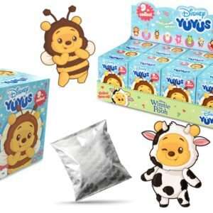 Disney Yuyus Peluche Key Anelli Winnie The Pooh 12 Cm Blindbox Simba
