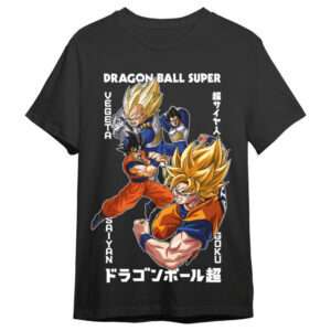 Dragon Ball Super Vegeta & Goku adult t-shirt Toei Animation Taglia XL