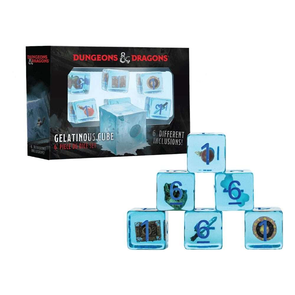 Dungeons & Dragons Dice Set Gelatinous Cube (6) FanRoll
