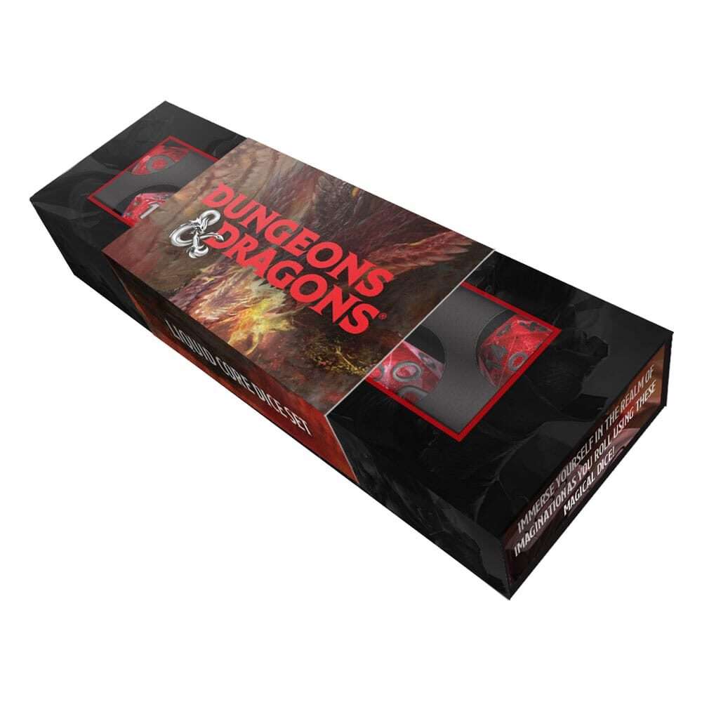 Dungeons & Dragons Dice Set Liquid Core FanRoll