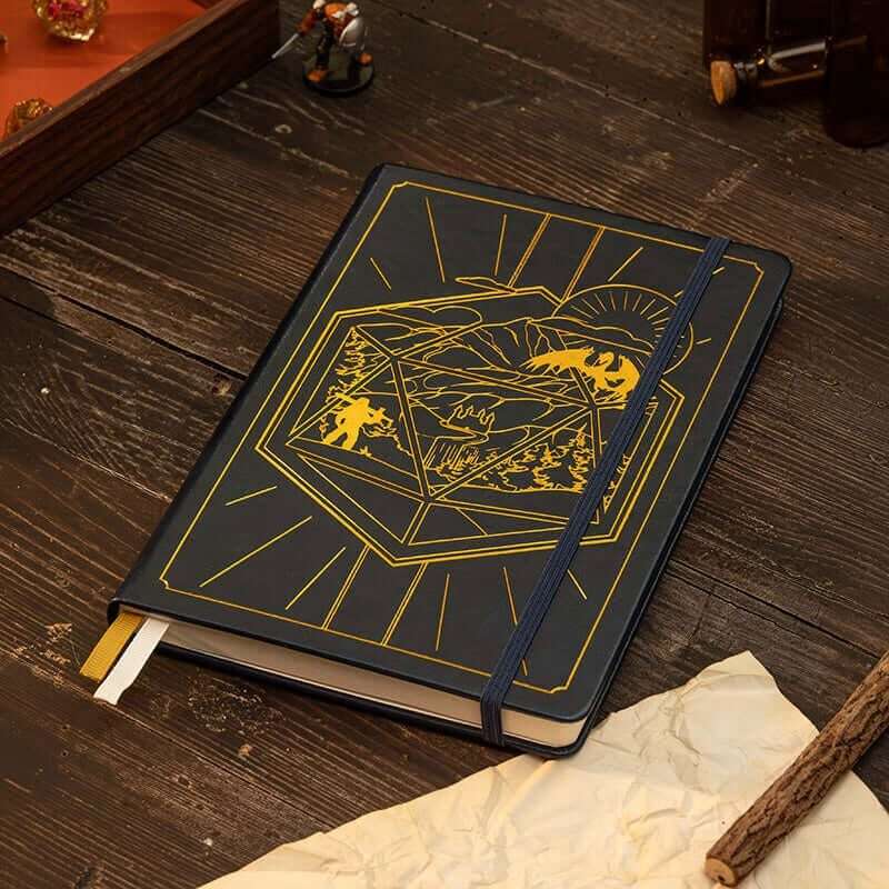 Dungeons & Dragons RPG Journal 5e Blue Glassstaff