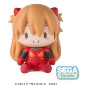 Evangelion: New Theatrical Edition Fuwa Petit Chibi Figura Asuka Plug Suit 8 Cm Sega
