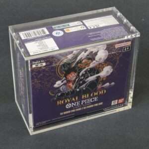 Evoretro Acrylic Display Case For Bandai One Piece TCG Booster Box (English) Evoretro