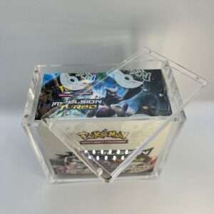 Evoretro Acrylic Display Case For Booster Boxes / Elite Trainer Boxes Ver. 2 Magnetic Evoretro