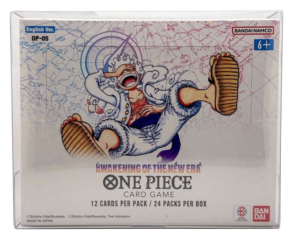 Evoretro PET Protectors 5-Pack For One Piece Booster Box (English, OPP 4-6) 12 X 6 X 15 Cm Evoretro