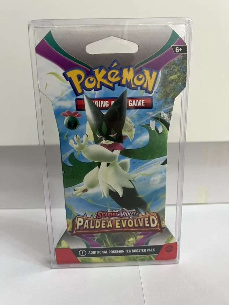 Evoretro PET Protectors For Pokémon TCG Booster Pack 0 Mm (10-Pack) Evoretro