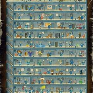 Fallout 4 Puzzle Perk Poster (1000 Pezzi) Good Loot