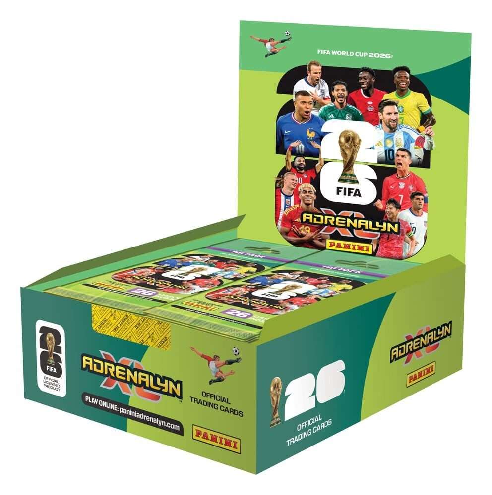 FIFA World Cup 2026 Adrenalyn XL Trading Cards Fatpack Box Panini