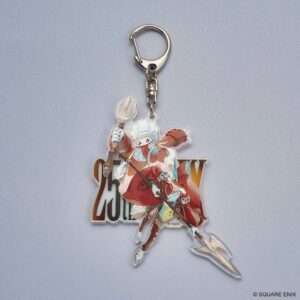 Final Fantasy Ix Acrylic Portachiavi 25th Anniversary Quina & Freija Square-enix