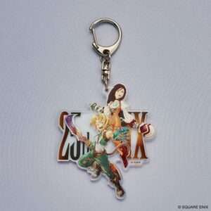 Final Fantasy Ix Acrylic Portachiavi 25th Anniversary Zidane & Garnet Square-enix