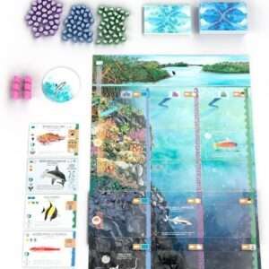 Finspan: Squali e Coralli - Gioco da Tavolo - 10 Anni + Espansione (ITA) - Da Vinci Giochi