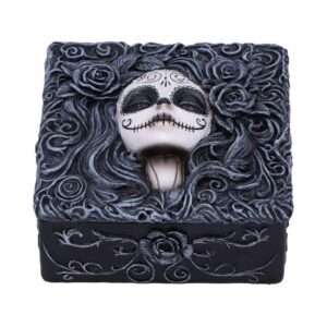 FLOR DE MUERTE TRINKET BOX Accessori Nemesis Now