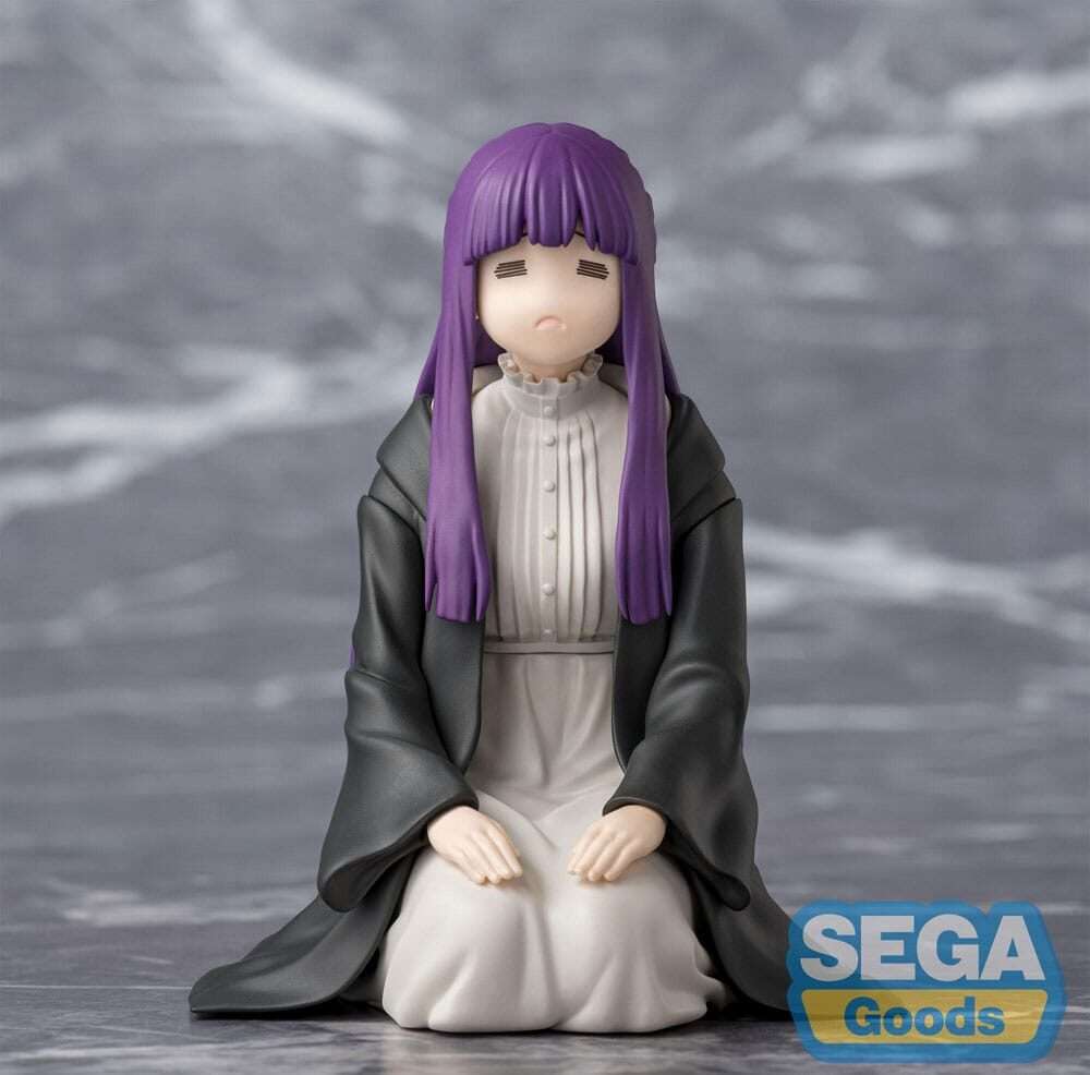 Frieren: Beyond Journey's End Pm Perching Pvc Statua Fern Binding Spell 8 Cm Sega