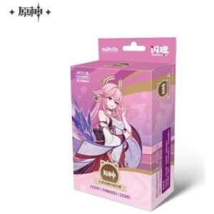 Genshin Impact Trading Carte Gioco Series 03 Pre-build Starter Deck 05 Yae Miko *chinese Version* Mihoyo