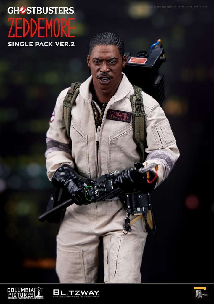 GHOSTBUSTERS WINSTON ZEDDEMORE V2 1/6 ST Statua Blitzway