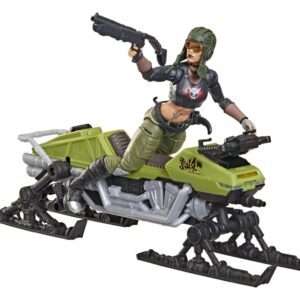 G.i. Joe Classified Series Action Figura E Vehicle Set -194 Zanya E Dreadnok Chameleon (swamp Skier) 15 Cm Hasbro