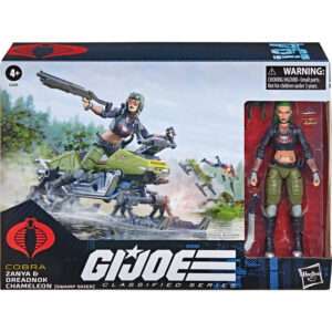 G.I. Joe Classified Series Cobra Zanya and Dreadnok Chameleon figure 15cm Hasbro