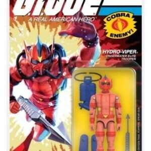 Gi Joe Reaction+ Action Figura Wave 07 Hydro Viper (comic) 10 Cm Super7