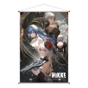 Goddess Of Victory: Nikke Wallscroll Sugar, Helm, Julia & Modernia 60 X 90 Cm Sakami Merchandise