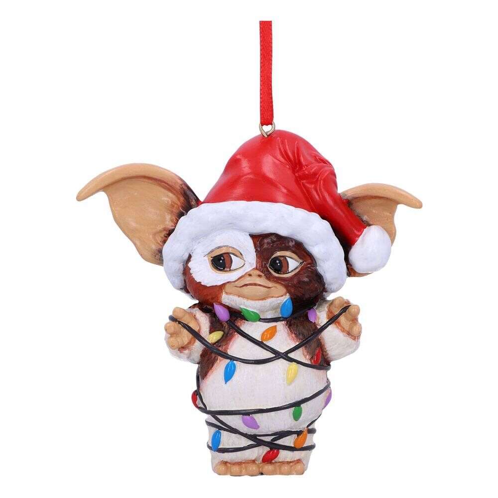 Gremlins Hanging Tree Ornaments Gizmo In Fairy Lights Nemesis Now