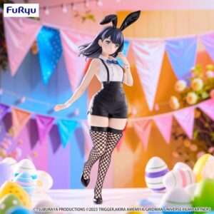 Gridman Universe Bicute Bunnies Pvc Statua Rikka Takarada Easter Bunny Ver. 28 Cm Furyu