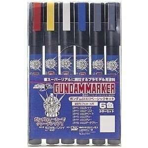 GSI CREOS GUNDAM MARKER GMS-109 GUNDAM SEED SET COLORI