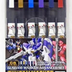 GUNDAM MARKER GMS-124 ADVANCED SET Pennarello GSI CREOS